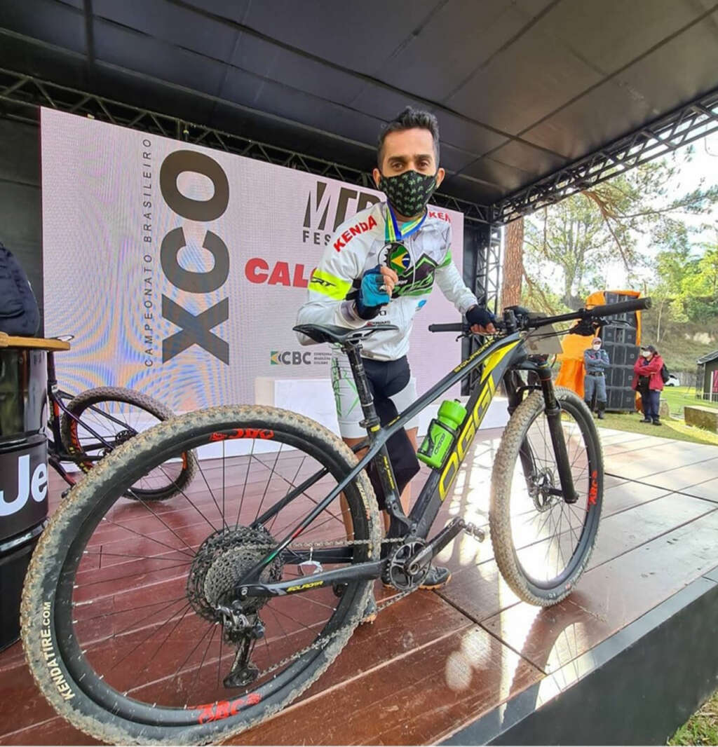 Atleta pirassununguense é vice-campeão no XCO