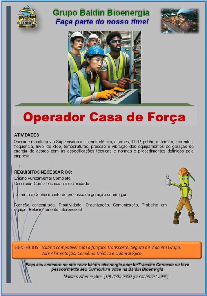 Operador de Casa de Forca